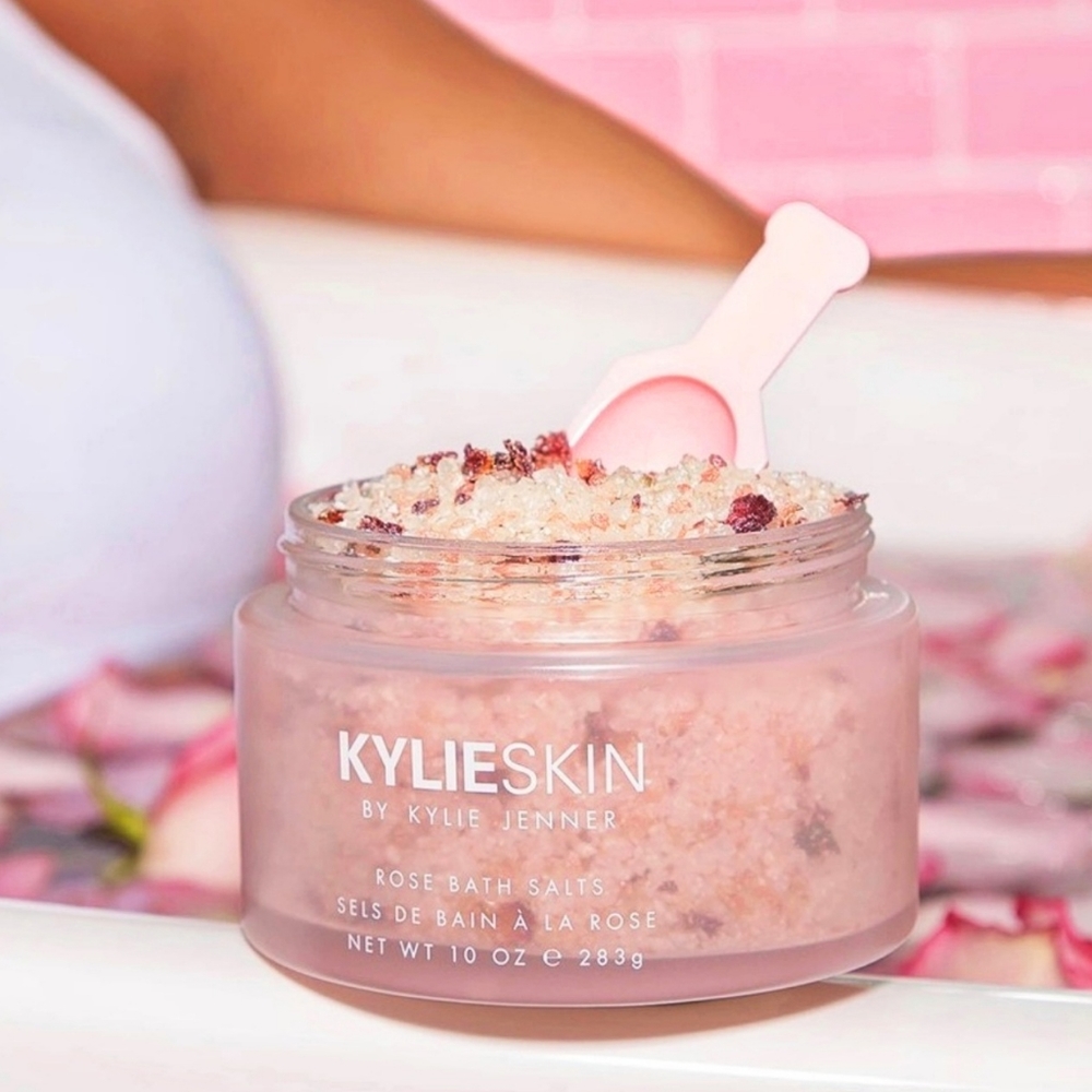 KYLIE SKIN BATH SALTS | Stress Releasing Blend | Limited Edition Nurish & Calm